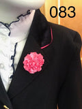 Navy With Fine Hot Pink Trims Open Or Dressage Jacket Childs (083)