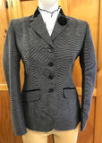 Grey (Dark)  Show Hunter Jacket With (569) Black Trims