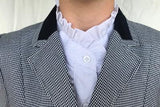Navy & White Houndstooth Show Hunter Jacket Adults (524)