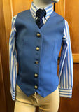 Starter Set Sky Blue Waistcoat, Shirt & Tie Set Childs (215)