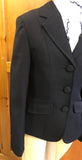 Navy Gorgeous Lightweight Open (033) or Dressage Jackets Childs Size 5 ONLY