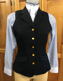 Hrcav Navy Longline Vests (068) With No Trims On The Collar Just Plain Navy ADULTS SIZE 8