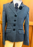 Navy and Light Blue with Navy Trim Childs Show Hunter Jacket (549)