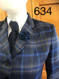 Blue, Navy & Grey Adults Show Hunter Jacket (634)