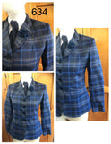 Blue, Navy & Grey Adults Show Hunter Jacket (634)