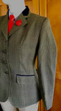 Olive Two Toned Check (541) Adults Show Hunter Jacket