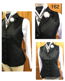 Black Paisley Hrcav Adults Longline Vest (162)