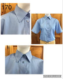 Clearance Powder Blue "NEW" Tie Shirts Adults (170) ** Weekend Sale ***
