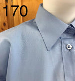 Clearance Powder Blue "NEW" Tie Shirts Adults (170) ** Weekend Sale ***