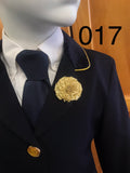 Clearance Navy Jacket With Gold Trims (017) Childs Size 6 ONLY