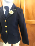 Clearance Navy Jacket With Gold Trims (017) Childs Size 6 ONLY