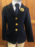 Clearance Navy Jacket With Gold Trims (017) Childs Size 6 ONLY
