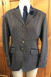 Brown with a Faint Cream Check (506) Adults Show Hunter Jacket