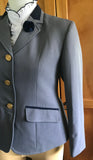 Grey & Very Faint Self Check (250) Show Hunter Jacket Childs Size 16 ONLY