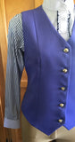 Pale/Sky Blue Traditional Waistcoat Adults (400)