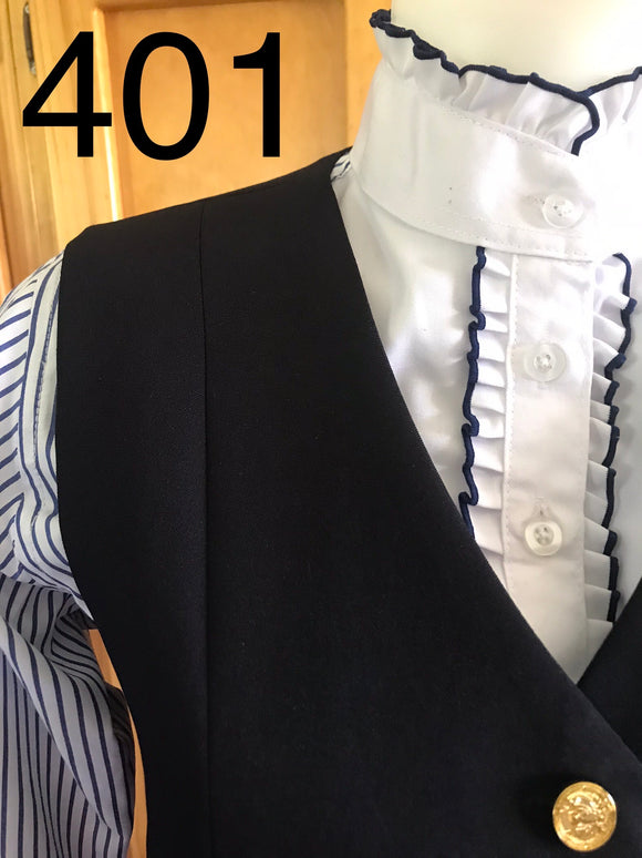 Navy Traditional Waistcoats Adults (401)