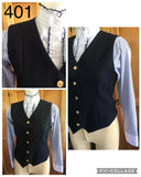 Navy Traditional Waistcoats Adults (401)