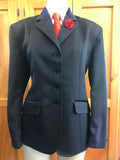 Navy Open Dressage Jack with Navy Trims Adults (623)