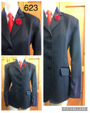 Navy Open Dressage Jack with Navy Trims Adults (623)