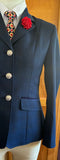 Navy Check (550) Show Hunter Or Open WOW Factor Jacket  (Adults)