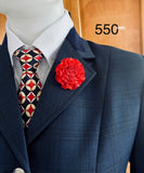 Navy Check (550) Show Hunter Or Open WOW Factor Jacket  (Adults)
