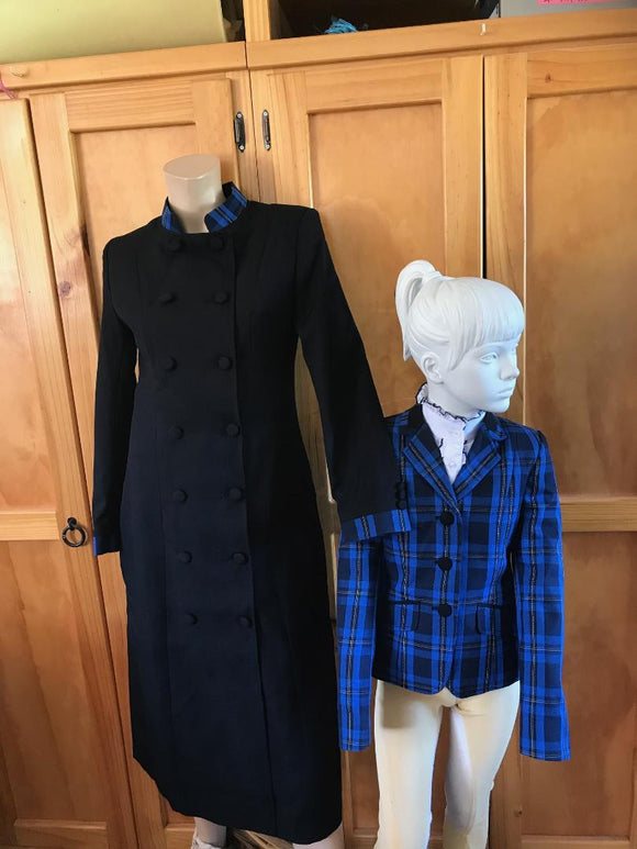 Leading Rein STUNNING WOW FACTOR NAVY & ROYAL BLUE SHOW HUNTER SET (260)
