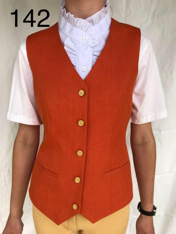 Tangerine Traditional Waistcoats Adults (142)