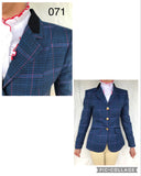 Navy, Red & Royal Blue "WOW" Factor Show Hunter Jacket Childrens (071)