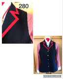 HRCAV NAVY & RED LONGLINE VESTS ADULTS (280)