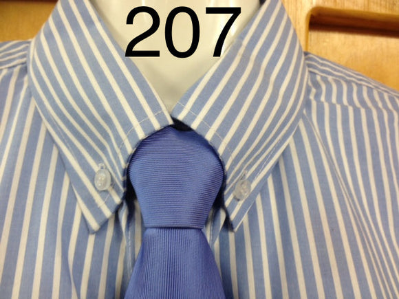 Clearance Pale Blue & White Striped Tie Shirts Childs (207)