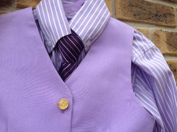 Mauve Traditional Waistcoats Childs (133)