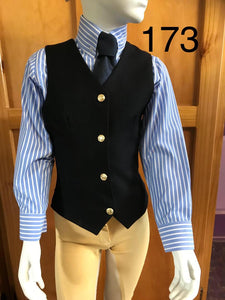 Navy Traditional Waistcoats Childs (173)