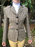 Beige Check With 3 Buttons With Black  Trims (501)