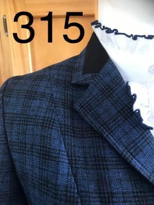 Navy Check two Toned Stunning Show Hunter Jacket Adults (315)