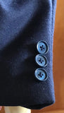 Turnout Jacket Stunning Wool Navy Childs Size 6 Only (556)