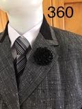 Grey & Black Flecks Gorgeous Show Hunter Jacket With Black Trims Adults Sizes 10 & 14 Only(360)