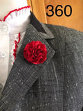Grey & Black Flecks Gorgeous Show Hunter Jacket With Black Trims Adults Sizes 10 & 14 Only(360)