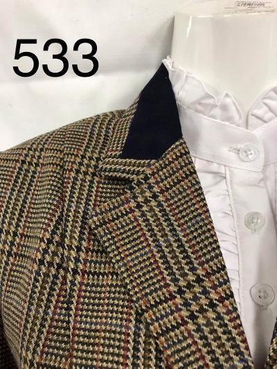 Olive, Beige, Red & Blue Traditional Show Hunter Jacket Adults (533)
