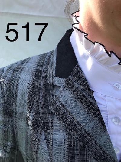 Grey & Black Check Hunter Jacket Childs (517)