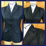 Navy Almost Self Check Stunning 4 Button Show Hunter Jacket Adults (545)