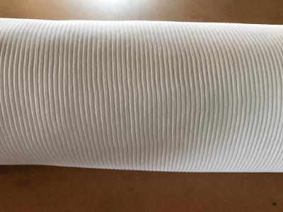 Fabric White Ribbing 3 Metres, 58 inches Wide (363)