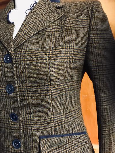 Olive & Two Toned Navy English Traditional Stunning Show Hunter Jacket & Skirt Set Adults (288)