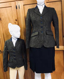 Olive & Two Toned Navy English Traditional Stunning Show Hunter Jacket & Skirt Set Adults (288)
