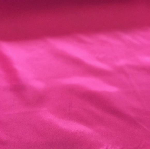 Hot Pink Satin Lining Fabric 2.5 Metre Roll 60 Wide (271)