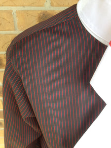 CLEARANCE Dark Grey, Black, Red & Striped Stock/ Ratcatcher Shirt White Trims (323) (Long Sleeve) Adults