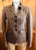 Beige Check With 4 Buttons With Navy Trims (504)