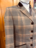 CREAM, RUST & BLACK STUNNING SHOW HUNTER JACKET ADULTS 330