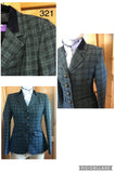 Medium Moss Green Stunning Show Hunter Jacket Childs (321)
